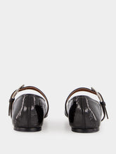 Paris Texas Black Sveva Buckle Ballet Flat