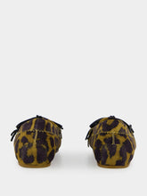 Paris Texas Indiana Loafer in Russet Leopard Suede