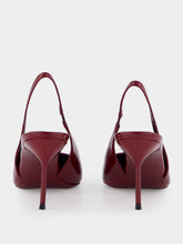Paris Texas Rouge Lidia Slingback 70 Patent Leather Heels