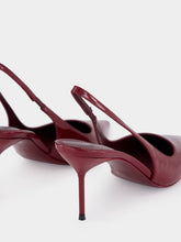 Paris Texas Rouge Lidia Slingback 70 Patent Leather Heels