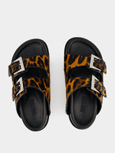 Paris Texas Leopard Cleveland Flat Sandals