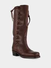 Paris Texas Chocolate Roxanne Leather Boots