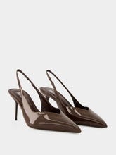 Paris Texas Ebano Lidia Patent Leather Slingbacks