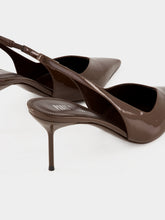 Paris Texas Ebano Lidia Patent Leather Slingbacks
