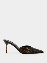 Paris Texas Tortoise Lidia 70 Patent Leather Mules