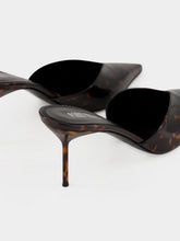 Paris Texas Tortoise Lidia 70 Patent Leather Mules