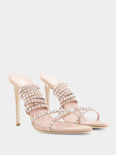 Paris Texas Holly Zoe Pink 105mm Leather Sandals