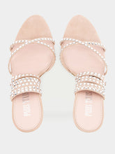 Paris Texas Holly Zoe Pink 105mm Leather Sandals