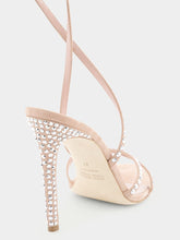 Paris Texas Holly Zoe Pink 105mm Leather Sandals