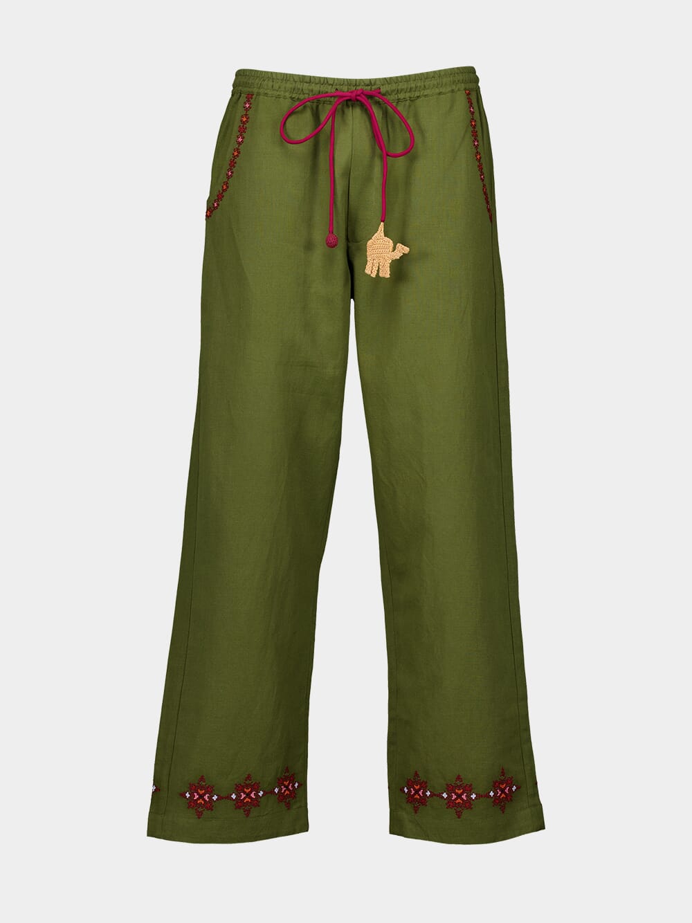 Khaki Momoun Pants