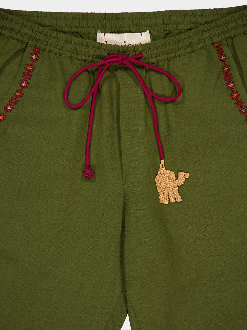 Khaki Momoun Pants