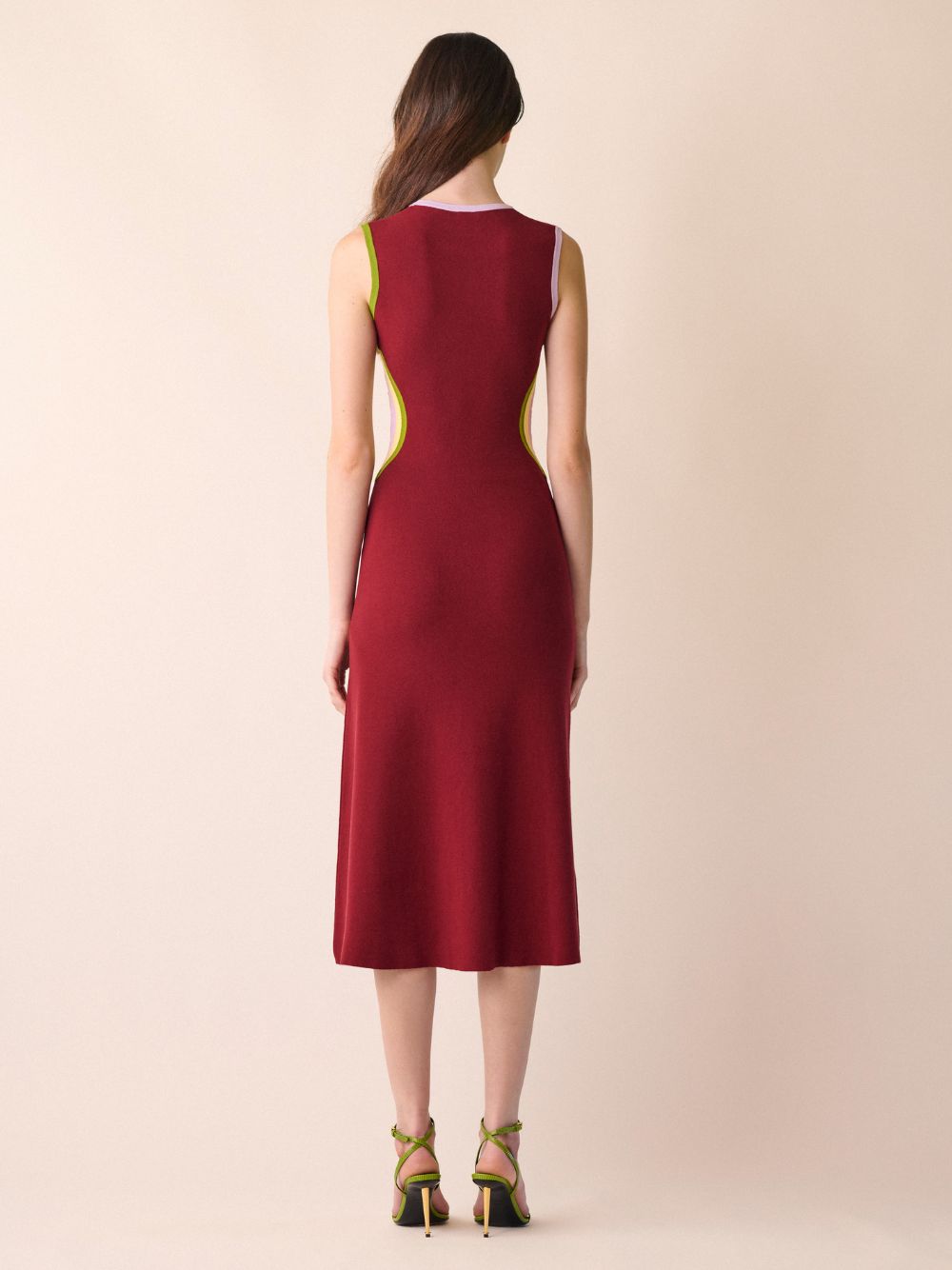 Lemurian Knitted Dress With Side Openings