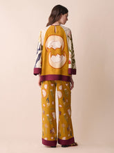 Paula Taurus Printed Silk Crepe Pyjama Pants