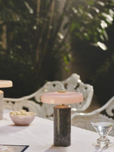 Design By Us Silver and Rose Trip LED Lamp