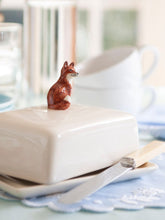 Quail Ceramics Fox Butter Dish