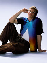 Casablanca Gradient Silk Short Sleeve Shirt