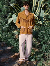 Baziszt Cognac Brown Vestige Jacket