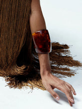 Julietta Brown Elsa Resin Cuff