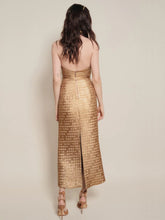 Johanna Ortiz Gold Elegant Expedition Dress