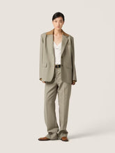 Miu Miu Beige Kid Mohair Single-Breasted Jacket