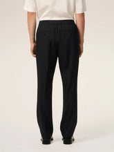 Ami Paris Black Wool Elasticated Waist Trousers