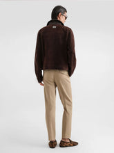 Dolce & Gabbana Beige Stretch Cotton Gabardine Trousers