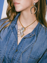 Begüm Khan Crystal Ottoman Horse Necklace