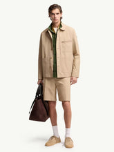 Moncler Beige Seersucker Shorts