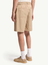 Moncler Beige Seersucker Shorts