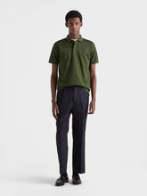 Prada Military Green Cotton Piqué Polo Shirt