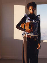 Miu Miu Tobacco Braided Leather Belt