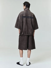 Fear Of God Essentials Brown Suede Fleece Relaxed Shorts