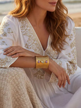 Maria João Bahia Gold Desert Bracelet with Amethysts