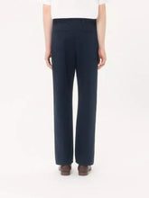 Valentino Garavani Navy Blue Cotton Gabardine Chino Trousers