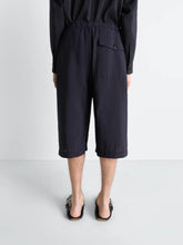 Lemaire Squid Ink Washed Technical Cotton Cargo Shorts