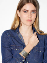 Sylvia Toledano Silver Flow Brass Cuff Bracelet