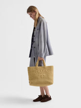 Prada Natural Large Crochet Tote Bag