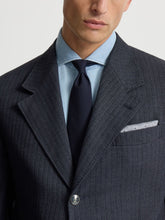 Brunello Cucinelli Blue Virgin Wool Tie