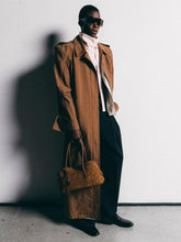 Stella McCartney Pecan Double Layer Trench Coat