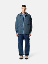 Stone Island Indigo Blue Nylon Cargo Trousers