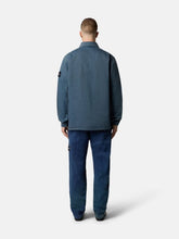 Stone Island Indigo Blue Nylon Cargo Trousers