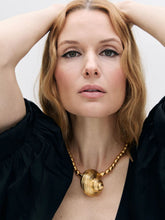 Julietta Gold Mykonos Shell Pendant Necklace