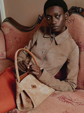 Ferragamo Natural Brown Hug Soft Shoulder Bag