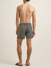 Orlebar Brown Elephant Grey Bulldog Mid-Length Swim Shorts