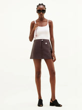 Courrèges White Rib Knit Reedition Tank Top
