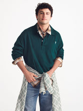 Ami Paris Evergreen Cotton Boxy Polo