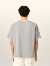 Ami Paris Grey and Yellow Ami De Coeur Cotton T-Shirt
