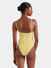 Hunza G Butter Mia Beaded Swimsuit