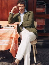 Boglioli Khaki Green Cotton Blazer