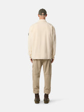 Stone Island Ivory Corduroy Organic Cotton Overshirt